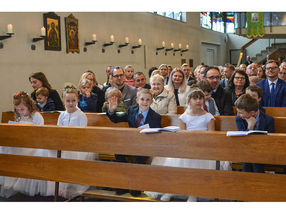 Feier der 1. Heiligen Kommunion in Sankt Maria (Foto: Michael Bohl)